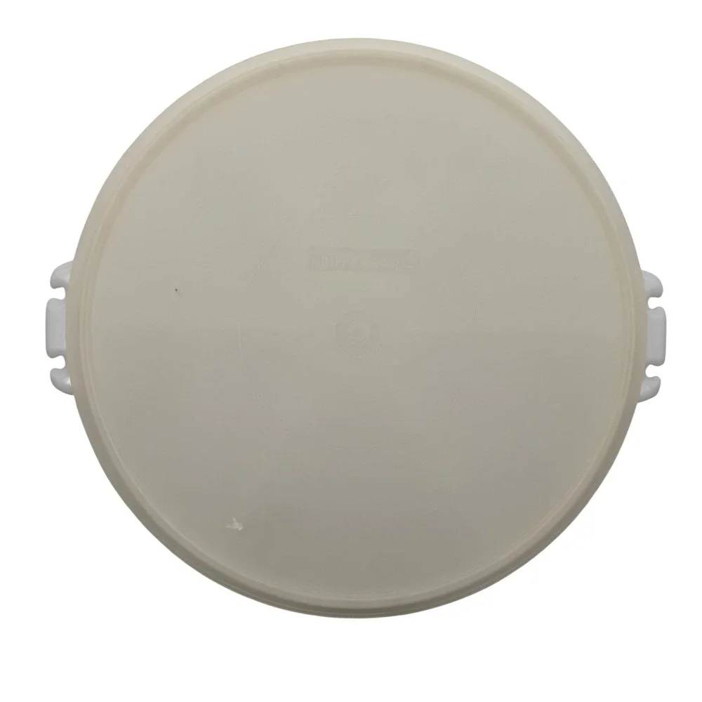 Tupperware Serving Tray Divided Platter 13in Off-White Excellent Vintage 405-9